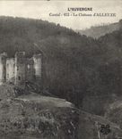 CPA l'Auvergne Cantal Le Chateau d'Alleuze 