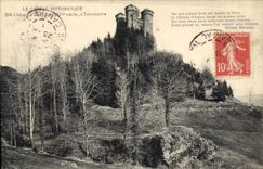 CPA Le Cantal Pittoresque Chateau Tournemire 