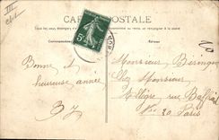 CPA Le Cantal Pittoresque Chaudesaigues La Place de Marche