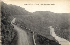 CPA Chaudesaigues Les Lacents de la cote de Laneau 