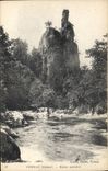CPA Condat Cantal Roche pointue 
