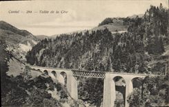 CPA Cantal Vallee de la Cere 