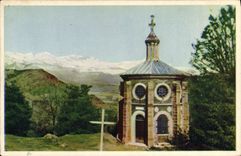 CPA Notre Dame du Laus Hautes Alpes Chapelle du Precieux Sang 