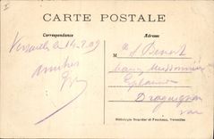 CPA Facade du Palais de Versailles 