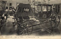 CPA Versailles Musee des Voitures La Voiture du Tzar Russie Russia
