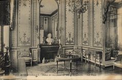 CPA Palais de Versailles Salon de reception de Marie Antoinette 