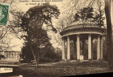 CPA Versailles Hameau de Marie Antoinette Le Tempe de l'Amour 