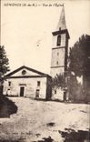 CPA Gemenos B du R Vue de l'Eglise 