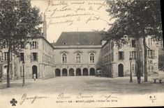 CPA Allier Mountlucon l'Hotel de Ville 