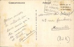 CPA Villard de lans Hotel de l'Adret Rome et Rabilloud