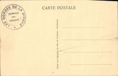 CPA Gorges de la Diosaz Cascade du Soufflet 