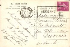 CPA La Doce France Lyon Rhone Basilique Notre Dame 