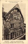 CPA Orleans Maison de Jacques Boucher qui hebergea Jeanne d'Arc durant le siege 