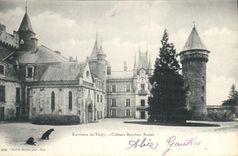 CPA Environs de Vichy Chateau Bourbom Busset 