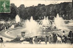 CPA Parc de Versailles Bassin de Latone 