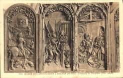 CPA Musee des Unterlinden a Colmar HT Rhin Triptyque de Berghaim 