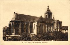 CPA Colmar La Cathedrale St Martin 