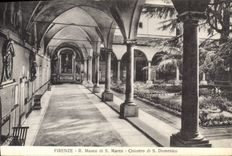 CPA Firenze R Museo di S Marco Chiostro di S Domenico 