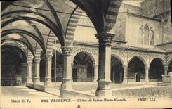 CPA Florence Cloitre de Sainte Marie Nouvelle 