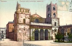 CPA Monreale Facciata della Cattedrale 