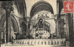 CPA La Louvesc Ardeche Le Choeur et le Maitre Autel de la Basilique 