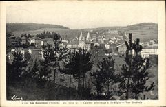 CPA La Louvesc Ardeche Celebre pelerinage a St Regis Vue Generale 