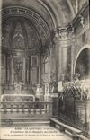 CPA La Louvesc Ardeche l'Interieiur de la Chapelle mortuaire 