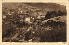 CPA La Louvesc Ardeche Vue generale prise de Rochelipe 