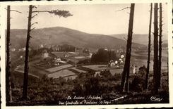 CPA La Louvesc Ardeche Vue generale et Fontaine St Regis 