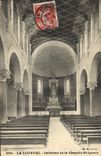 CPA La Louvesc Interieur de la Chapelle St Ignace 