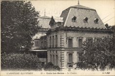 CPA l'Aurdeche Illustree Vals les Bains Le Casino 