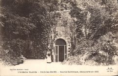 CPA l'Ardche Illustree Vals les Bains Source Dominique 
