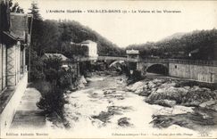 CPA l'Ardeche Illustree Vals les Bains La Volane et les Vivaraises 