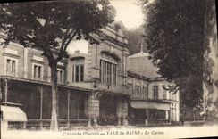 CPA l'Ardeche Illustree Vals les Bains Le Casino 