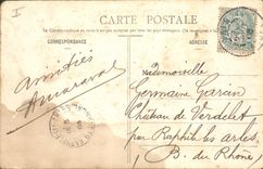 CPA Vals Le Volane a la Passerelle des Vibaraises