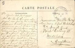 CPA Les Htes Cevennes Illustrees Lac d'Issarles Curieux Rocher tombeau a pic sur le Lac 