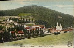 CPA La Louvesc Le Mont Chaix et la Ville 