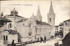 CPA La Louvesc La Basilique 