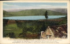 CPA Le Lac d'Issarles Vue panoramique 