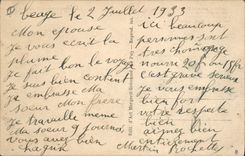 CPA Les Htes Cavennes Illustrees Lac d'Issarles Curieux rocher tombant a pic sur le Lac
