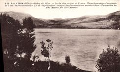 CPA Lac d'Issarles Ardeche Lac le plus de France 