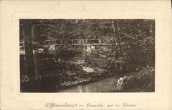 CPA Alboussuere Lasserelle sur le Duzon 
