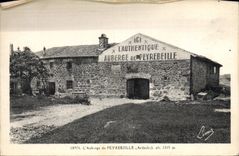 CPA l'Auberge de Peyrebeille Ardeche 