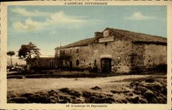 CPA l'Ardeche Pittoresque l'Auberge de Peyrebeille 