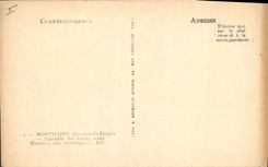 CPA Montmajor Bouches du Rhone ensemble des Ruines aux Moines cote sud ouest 