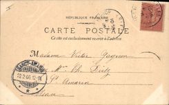 CPA Montmajour le Cloitre vu de la Route 