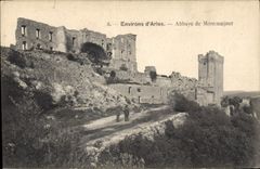 CPA Environs d'Arles Abbaye de Montmajour 