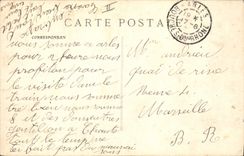 CPA Montmajour le Cloitre vu de la Route 