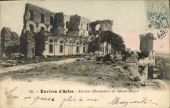 CPA Environs d'Arles ancien Monastere de Mont Major 