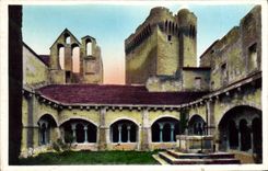 CPA Arles Abbaye de Montmajour XII S le Cloitre 